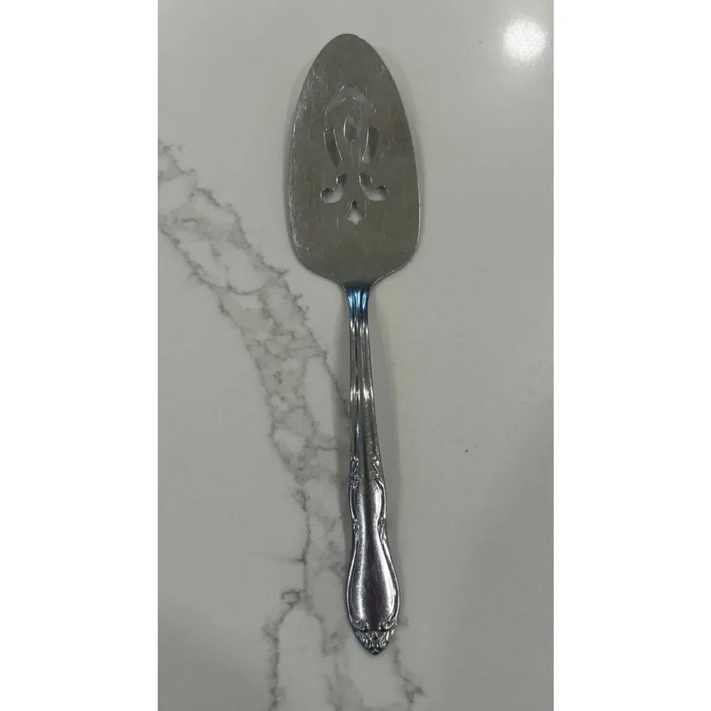 Oneida Homestead Simeon L George H Rogers Co Stainless Steel Pie Server Flatware